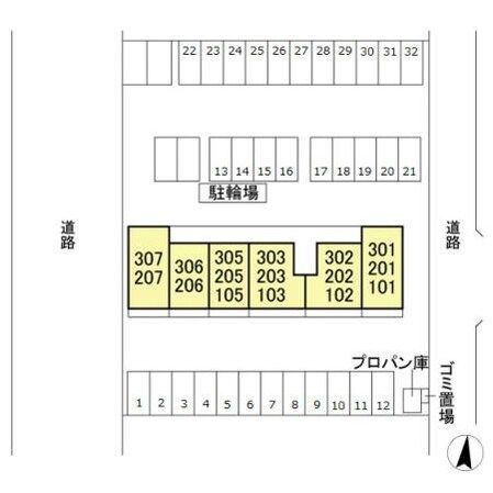 Dクレアーレ203の物件内観写真